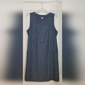 J. Jill Button Down Tencil Dress